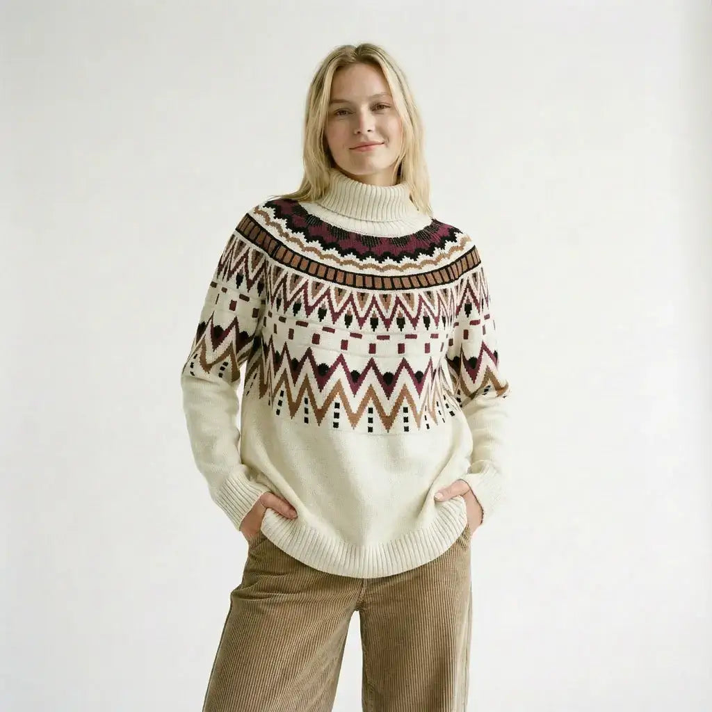 Elodie Turtleneck Sweater for Women