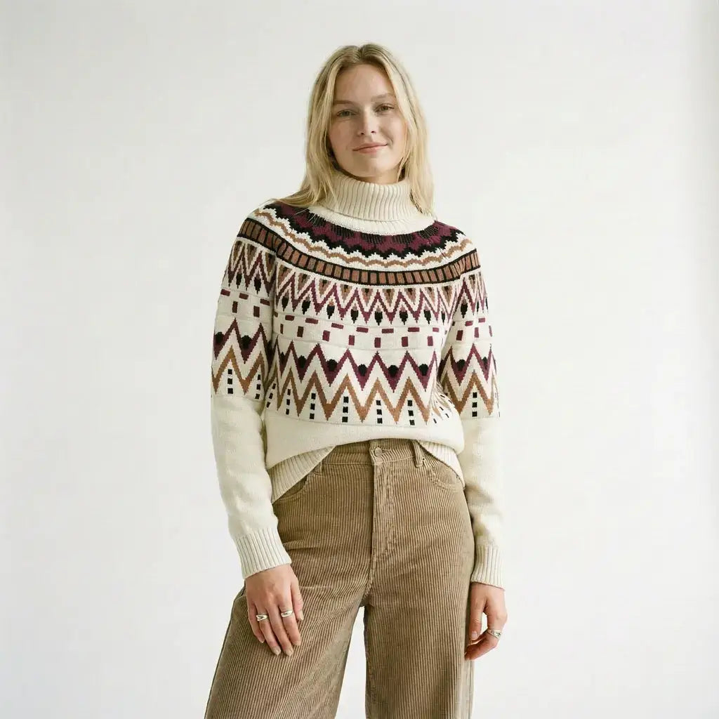 Elodie Turtleneck Sweater for Women