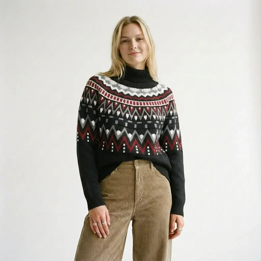 Elodie Turtleneck Sweater for Women